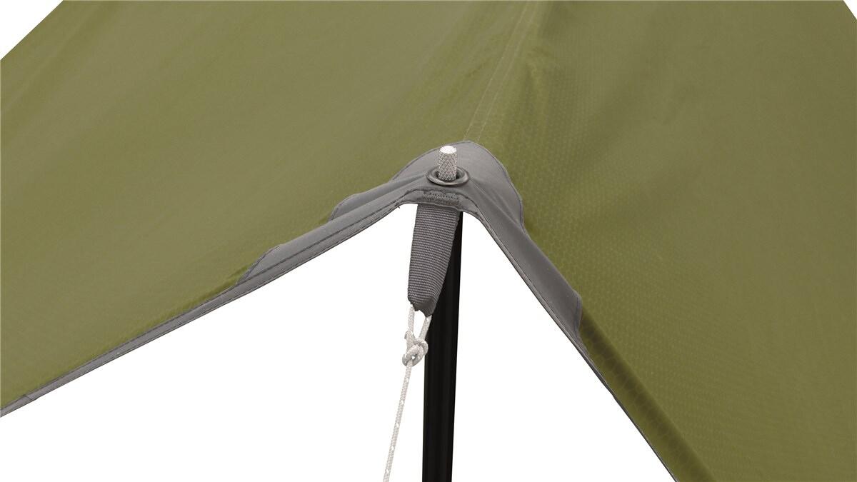 Tarp 300x300 cm vannsøyle 5000 mm 0,9 kg - Robens bakside