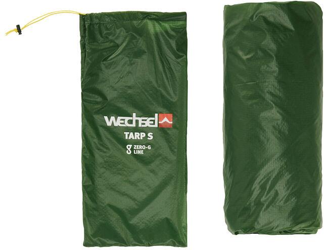 Nærbilde av festepunkt på Tarp S Zero-G 290x400 cm, 665 g, grønn