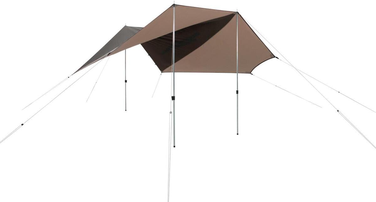 Detalj av materiale på Tarp TC polybomull 400x390 cm UPF 30+ 7 kg - Outwell Louisiana