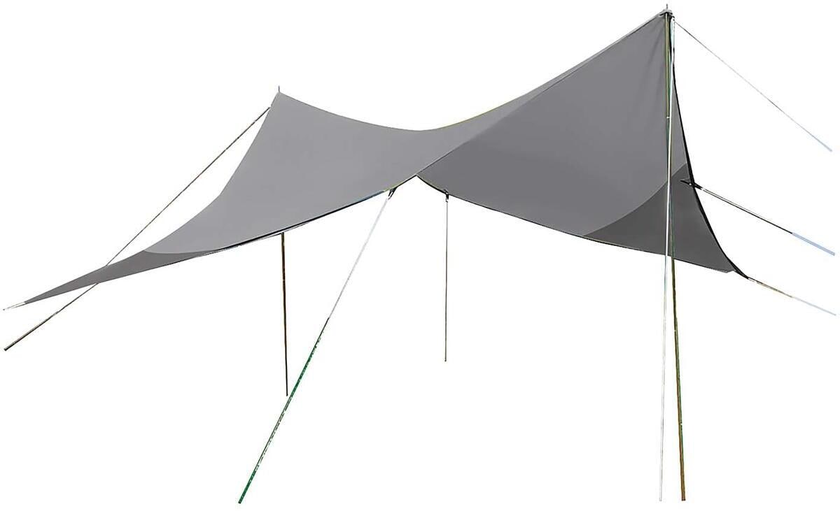 Tarp Travel solseil grå polyester 2000mm vannsøyle fra Bo-Camp