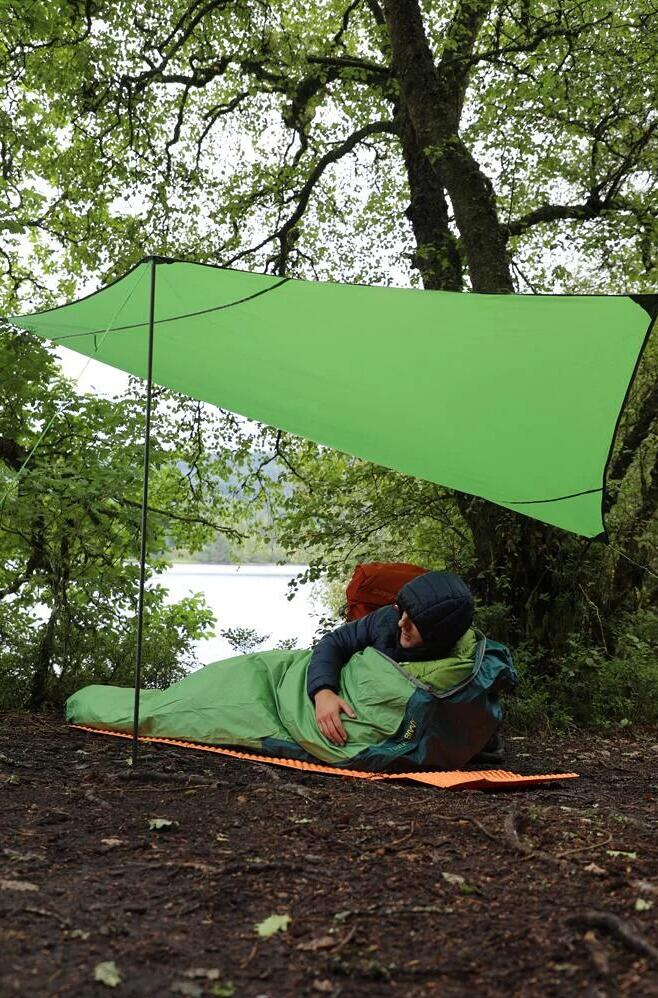 Tarp Trek 210x290cm, 800g, 5000mm vannsøyle detalj av materiale