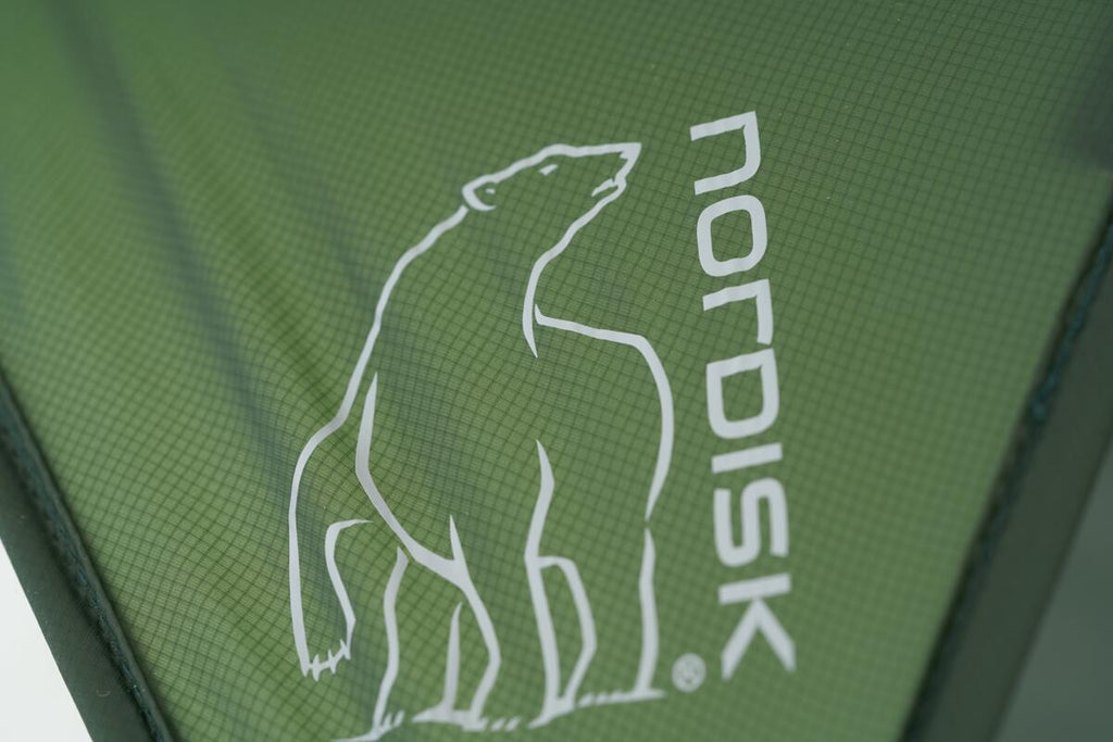 Tarp Voss 2 LW 184x230 cm ultralett 140 g nylon grønn på tur