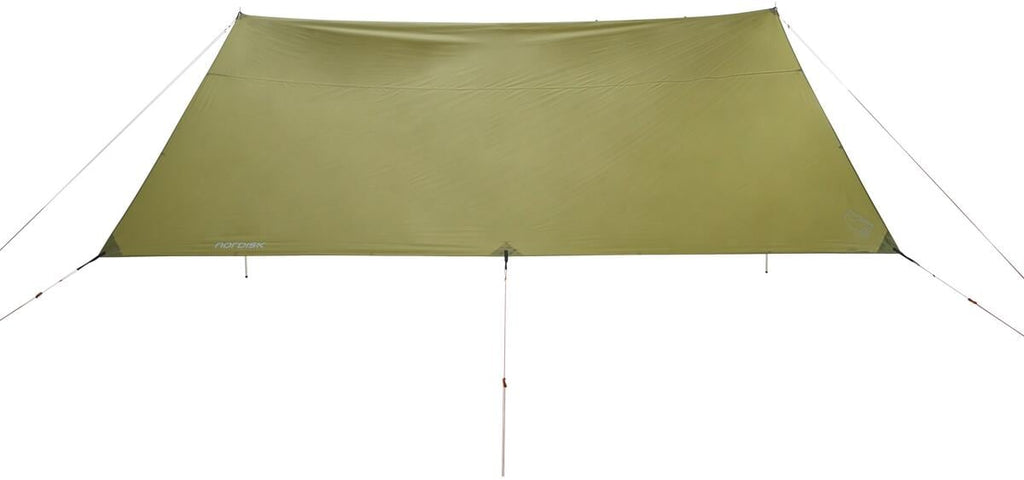 Tarp Voss 20 PU 460x430 cm polyester 2050 g grønn forfra
