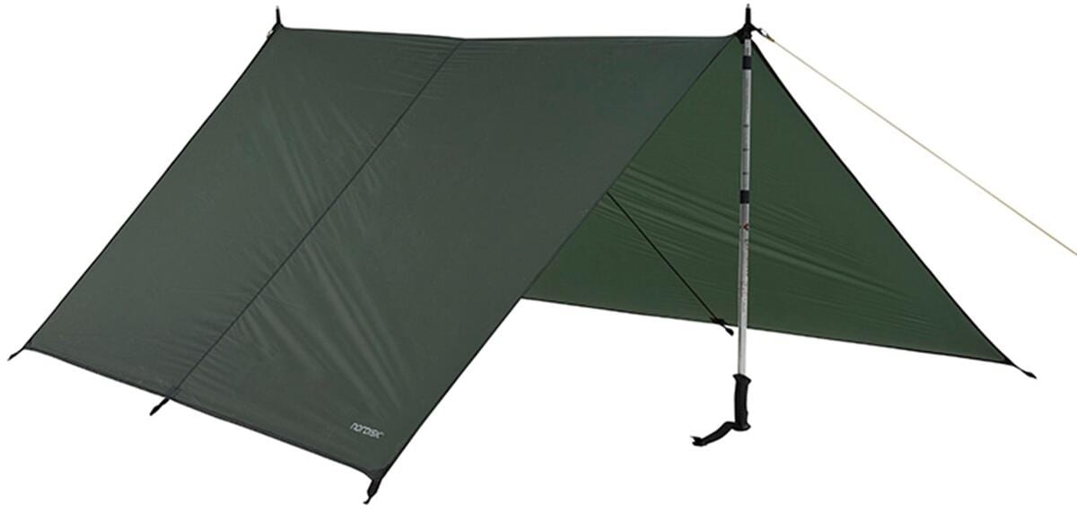 Tarp Voss 5 ULW 250x200 cm ultralett 240 g 10D nylon bakside