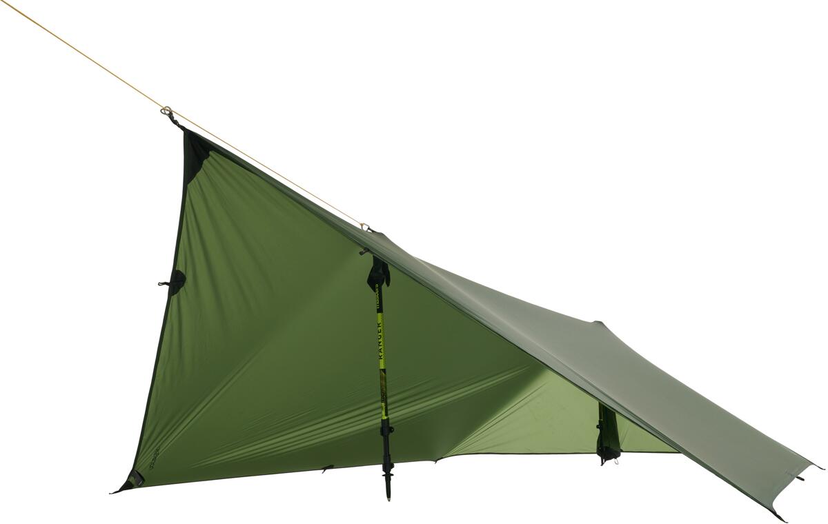 Detalj av Tarp Voss 7 LW Multi 380x220 cm nylon materiale