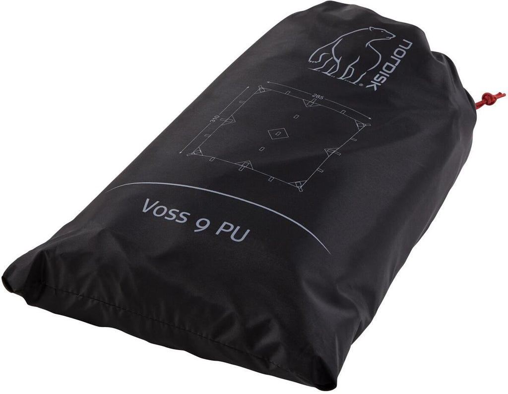 Tarp Voss 9 PU 310x285 cm, 9 m², vannsøyle 3000 mm - Nordisk