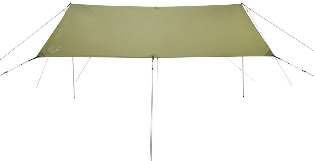 Tarp Voss 9 PU 310x285 cm bakside med festepunkter
