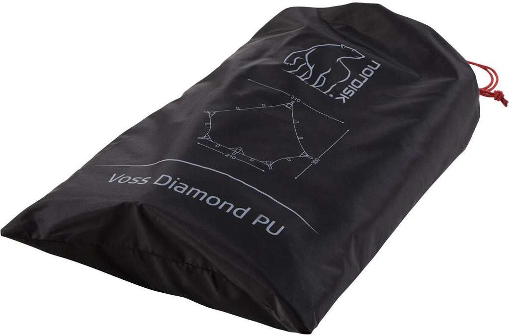 Tarp Voss Diamond PU 300x310 cm i grønn farge