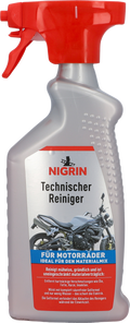 Teknisk rengjøringsmiddel for motorsykler 500 ml - Nigrin forfra
