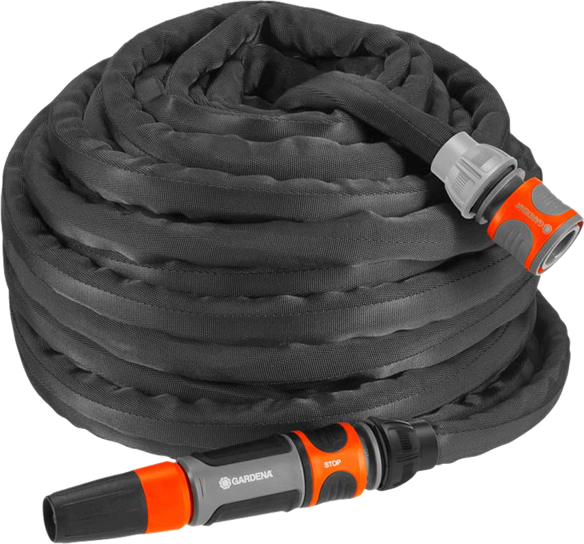 Tekstilslange Liano Xtreme 1/2" 20 m vanningsslange forfra