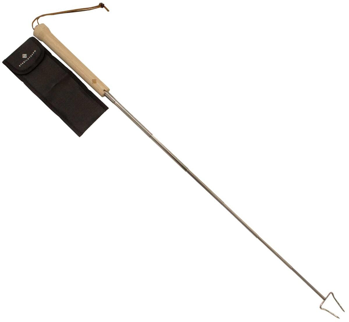 Teleskopisk grillspyd i rustfritt stål 80 cm 99 g - Stabilotherm for grilling