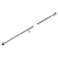 Teleskopisk stormstøtte med jordspiss stål 170-260 cm front