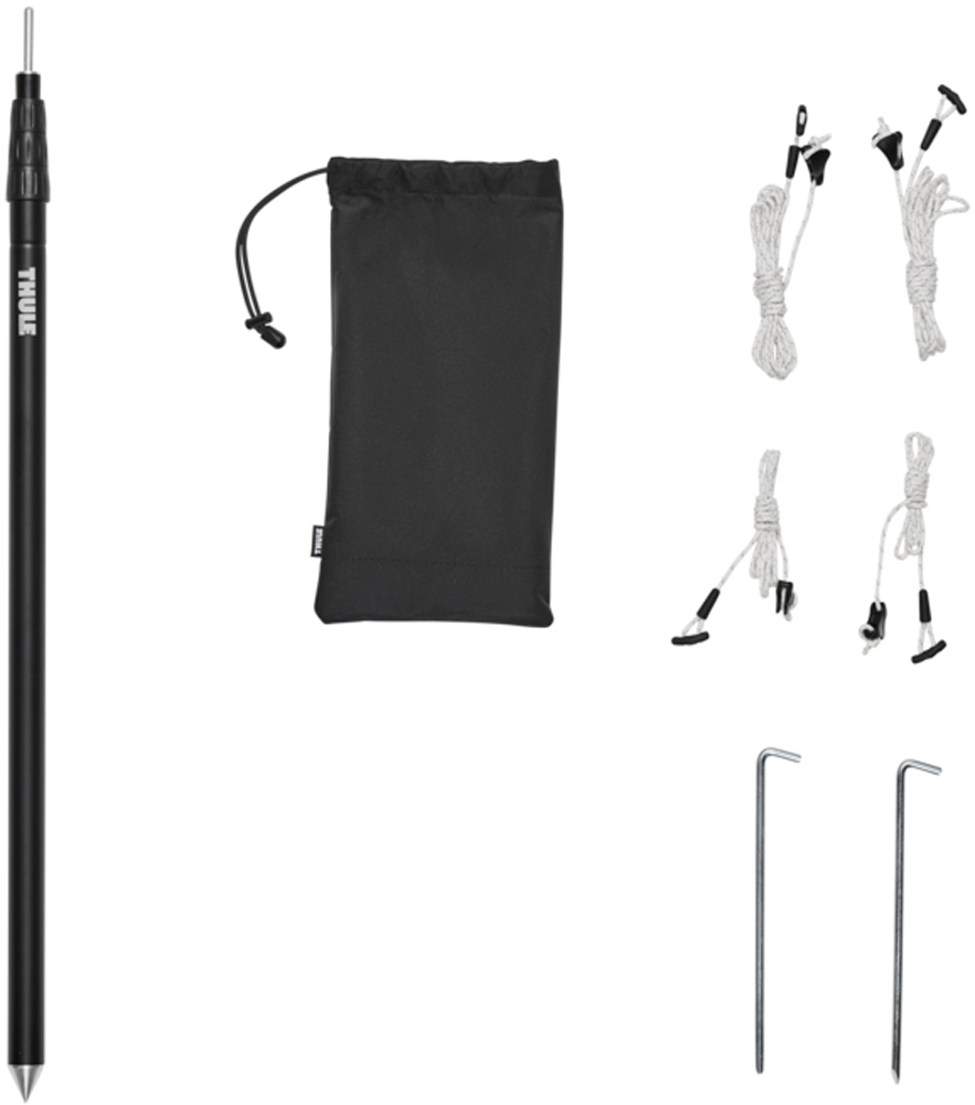 Teleskopisk støttestang for Subsola 81-247 cm - Thule forfra