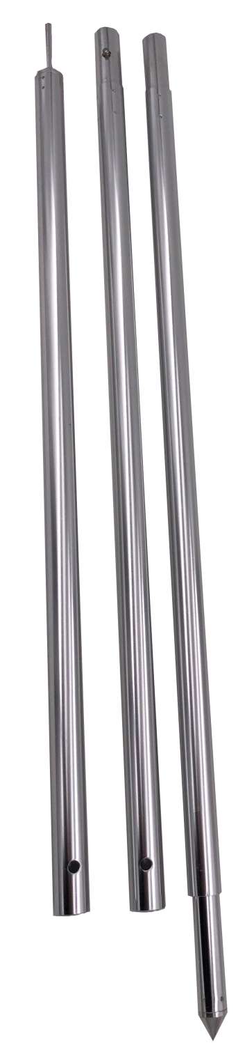 Teleskopstang i aluminium 130-230 cm for solseil Canvas - Bent montert