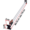Detaljbilde av Teleskopstang for lastsikring Luggage Bar 170 cm aluminium
