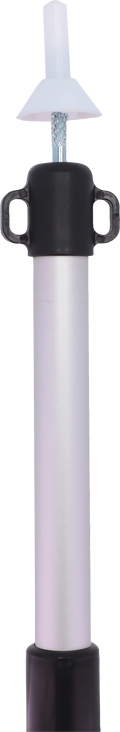 Teleskopstang for tarp og solseil 90-230 cm aluminium forfra