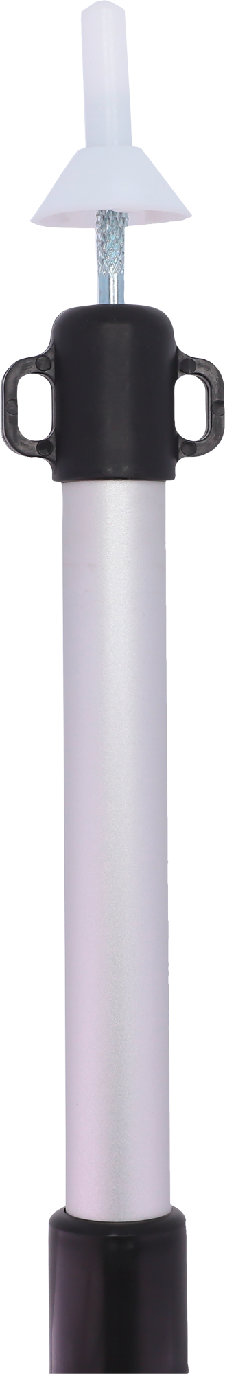 Teleskopstang for tarp og solseil 90-230 cm aluminium forfra