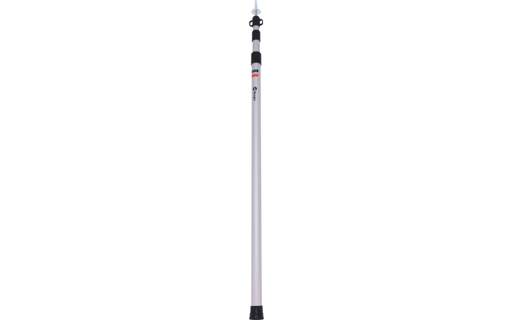 Detalj av Teleskopstang for tarp og solseil 90-230 cm aluminium med regnkappe