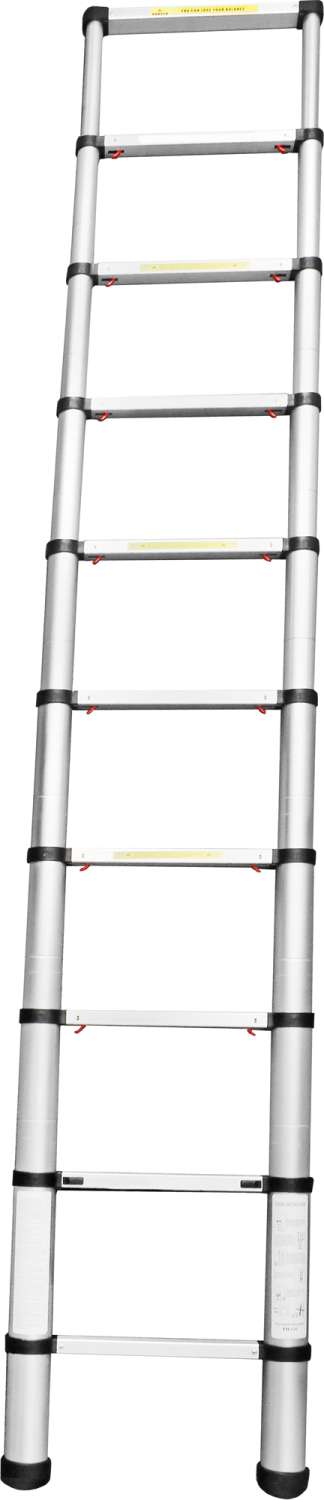 Teleskopstige Laddy Air aluminium 290 cm 150 kg for sikker og enkel klatring