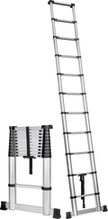 Teleskopstige Soft Close 3,2 m aluminium forfra