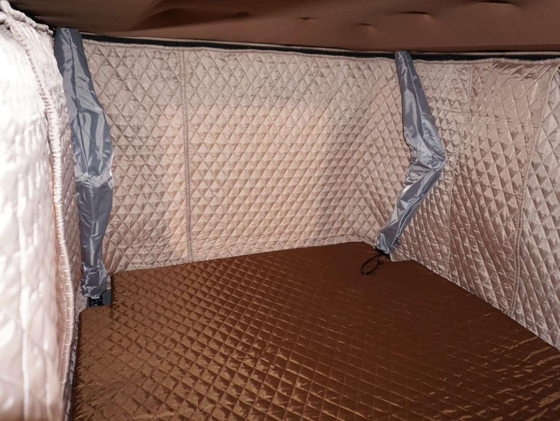 Teltisolering for Nevada vintercamping, 100% polyester bakside