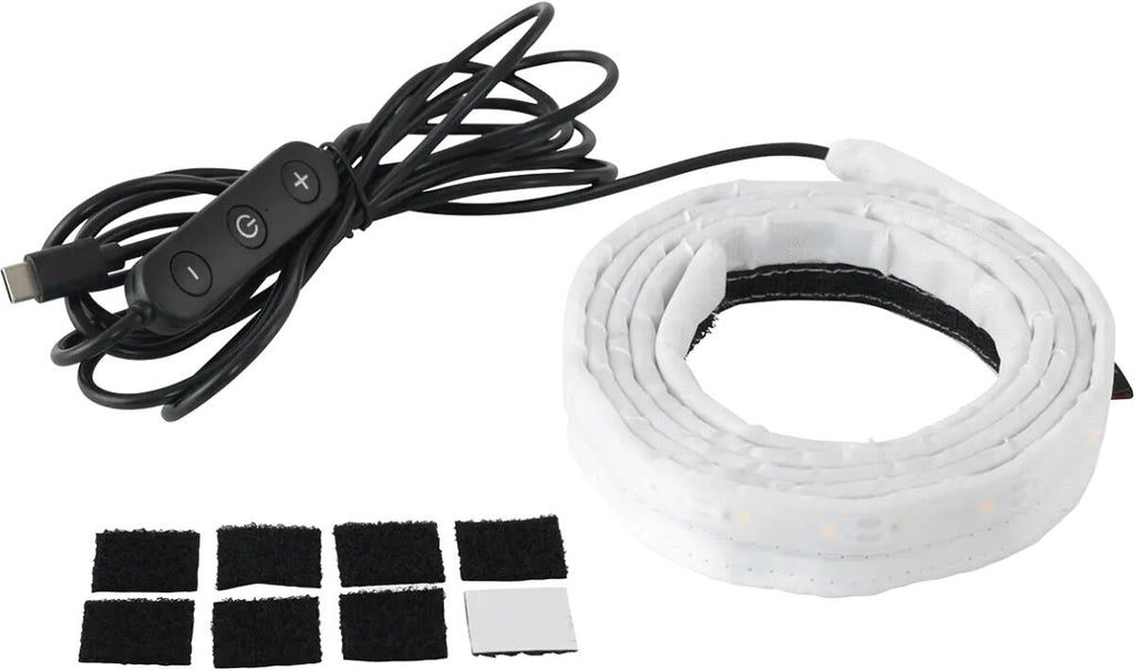 Teltlampe Twinflower LED-stripe 950 lumen, bakside