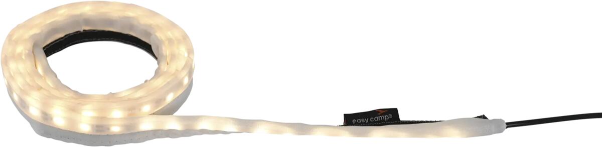 Teltlampe Twinflower LED-stripe 950 lumen, detalj av USB-C-kabel