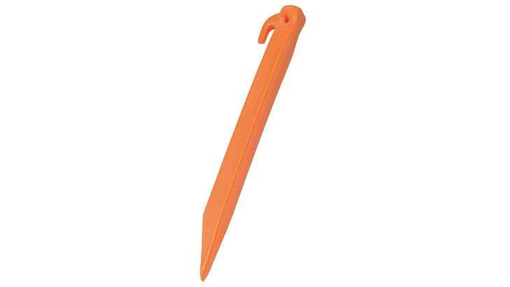 Teltplug i plast 22 cm oransje 140 g - Easy Camp forfra