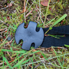 Teltplug BF150 svart 15 cm montert i bakken