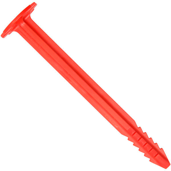 Teltplug RT150 rød 15 cm 15,1 g Piranha NT forfra