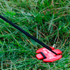 Montert teltplug RT150 rød 15 cm 15,1 g Piranha NT i bakken