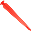 Teltplug RT220 rød 22 cm, 34 g Piranha NT-plast forfra