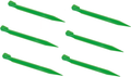 Teltplugger ABS 20 cm grønn 6-pack forfra