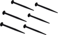Teltplugger ABS rundhode 13 cm 6-pack svart - High Peak forfra