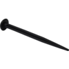 Teltplugger ABS rundhode 13 cm 6-pack svart - High Peak nærbilde