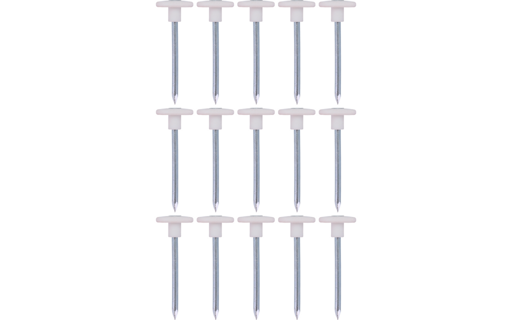 Detaljbilde av teltplugger stål 10 cm for hard grunn 15-pack