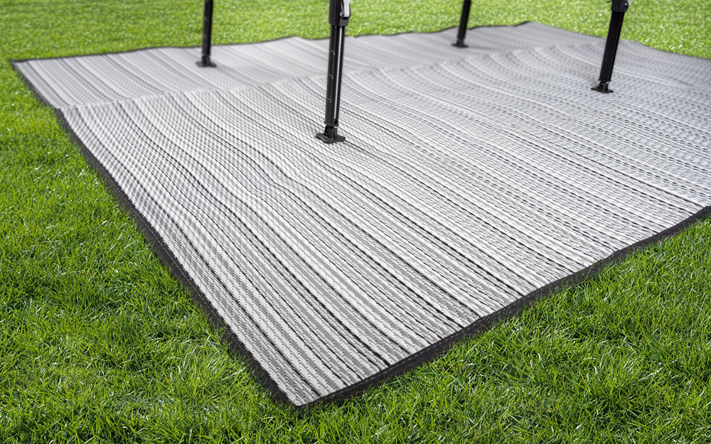 Teltteppe Balmat WH 250x300 cm pustende polypropylen forfra