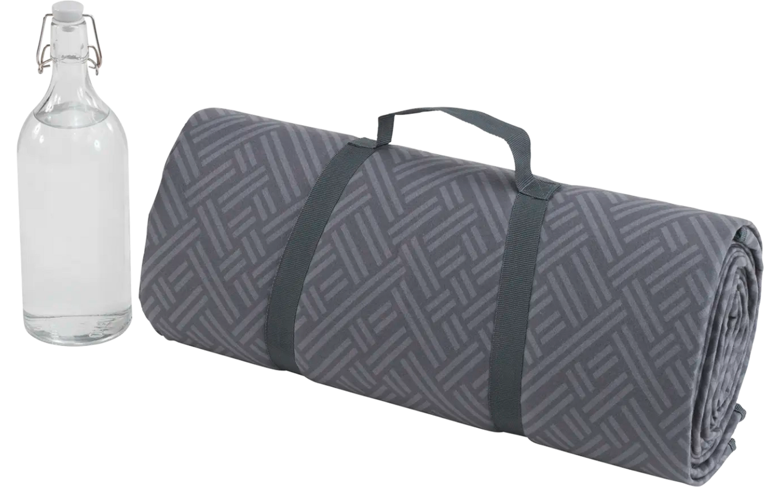 Teltteppe Rosebay Universal 130x240 cm polarfleece rullet sammen