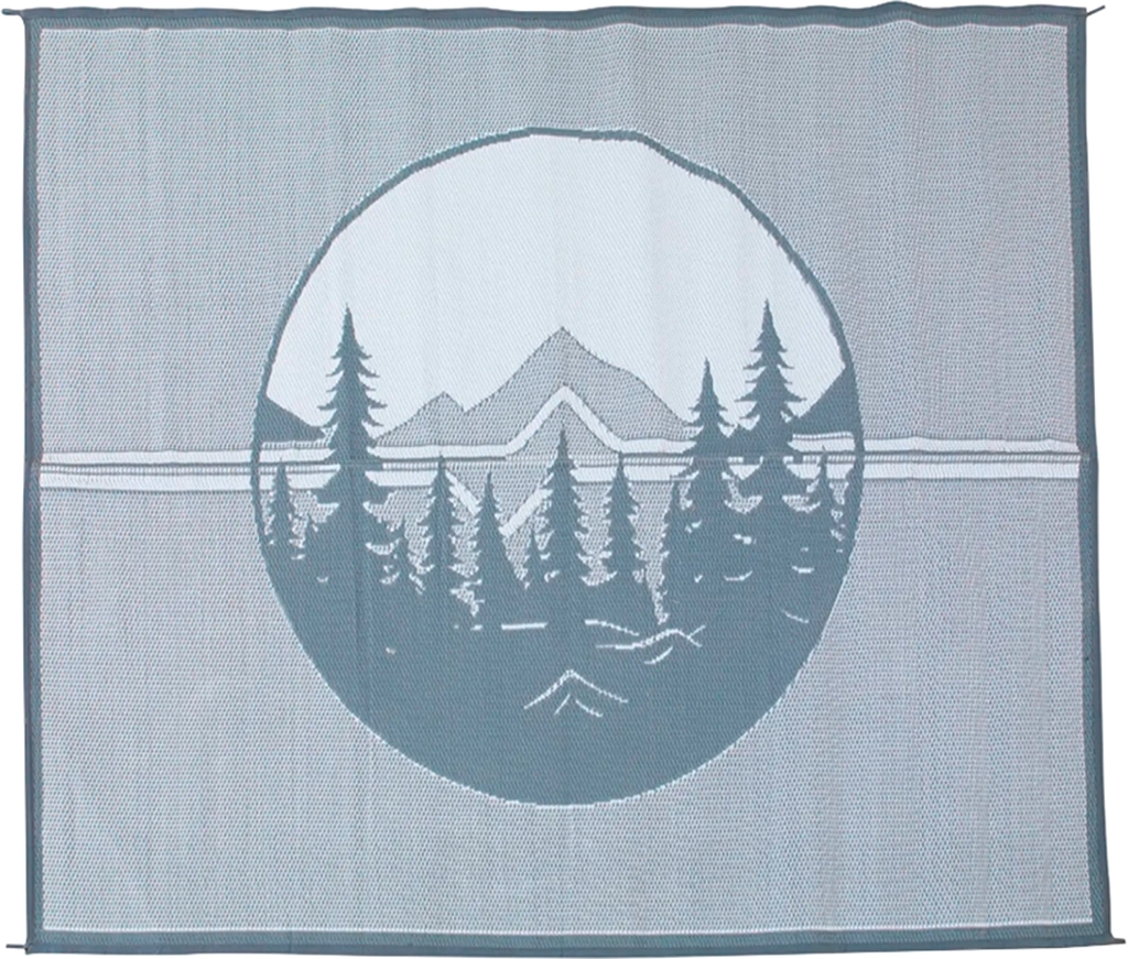 Teltteppe Southwell 250x200 cm polypropylen grå forfra