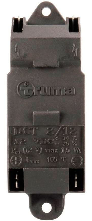 Tenner 12V for Trumatic E 2400 og E 4000 varmeovn forfra