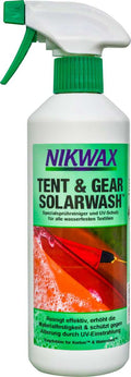 Tent&Gear SolarWash rengjøringsspray med UV-beskyttelse 500 ml fra Nikwax for tekstilpleie