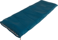 Teppesovepose Starling Square 10°C 190 x 75 cm blå - Easy Camp sett ovenfra med glidelåsen lukket