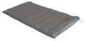 Teppesovepose Tay 8 XXL 200 x 100 cm 2520 g komfort 8 °C - High Peak i grå og lysegrå, sett ovenfra