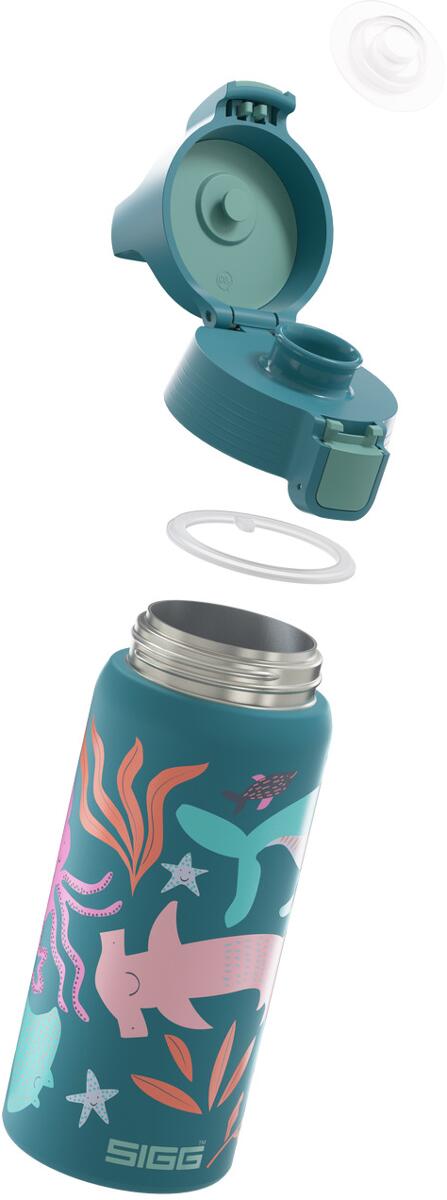 Termodrikkeflaske Shield Therm One barn 0,5 l Blue World bakside
