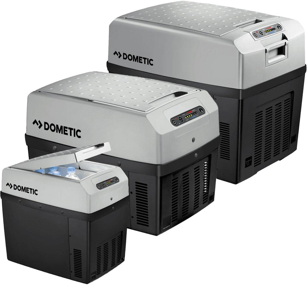 Termoelektrisk kjøleboks TropiCool TCX 12/24/230V - Dometic forfra