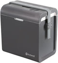 Termoelektrisk kjøleboks ECOcool Slate Grey 24 l front