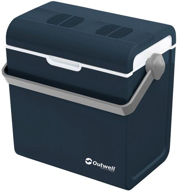 Termoelektrisk kjøleboks Ecocool Lite 24 l, 12/230V, blå - Outwell forfra