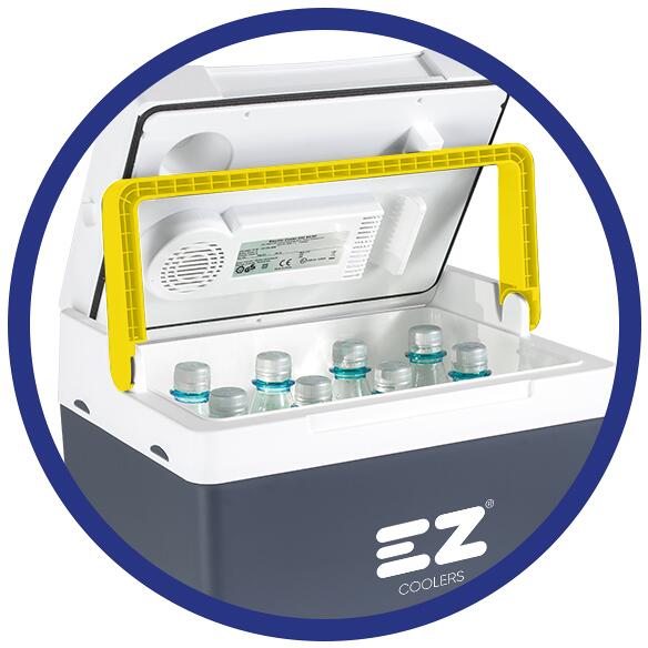 Termoelektrisk kjøleboks EZ 26 LNE 12/230V 25L - Zorn bakside