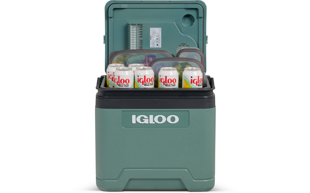 Termoelektrisk kjøleboks IE24 AC/DC 24 l 12V/230V - Igloo med kabelfag