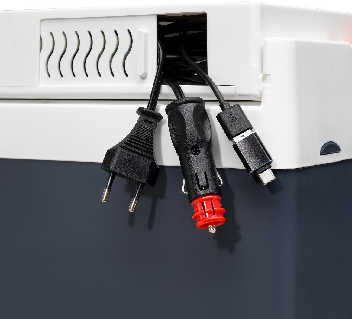 Termoelektrisk kjøleboks Z26 LNE USB med medfølgende tilbehør